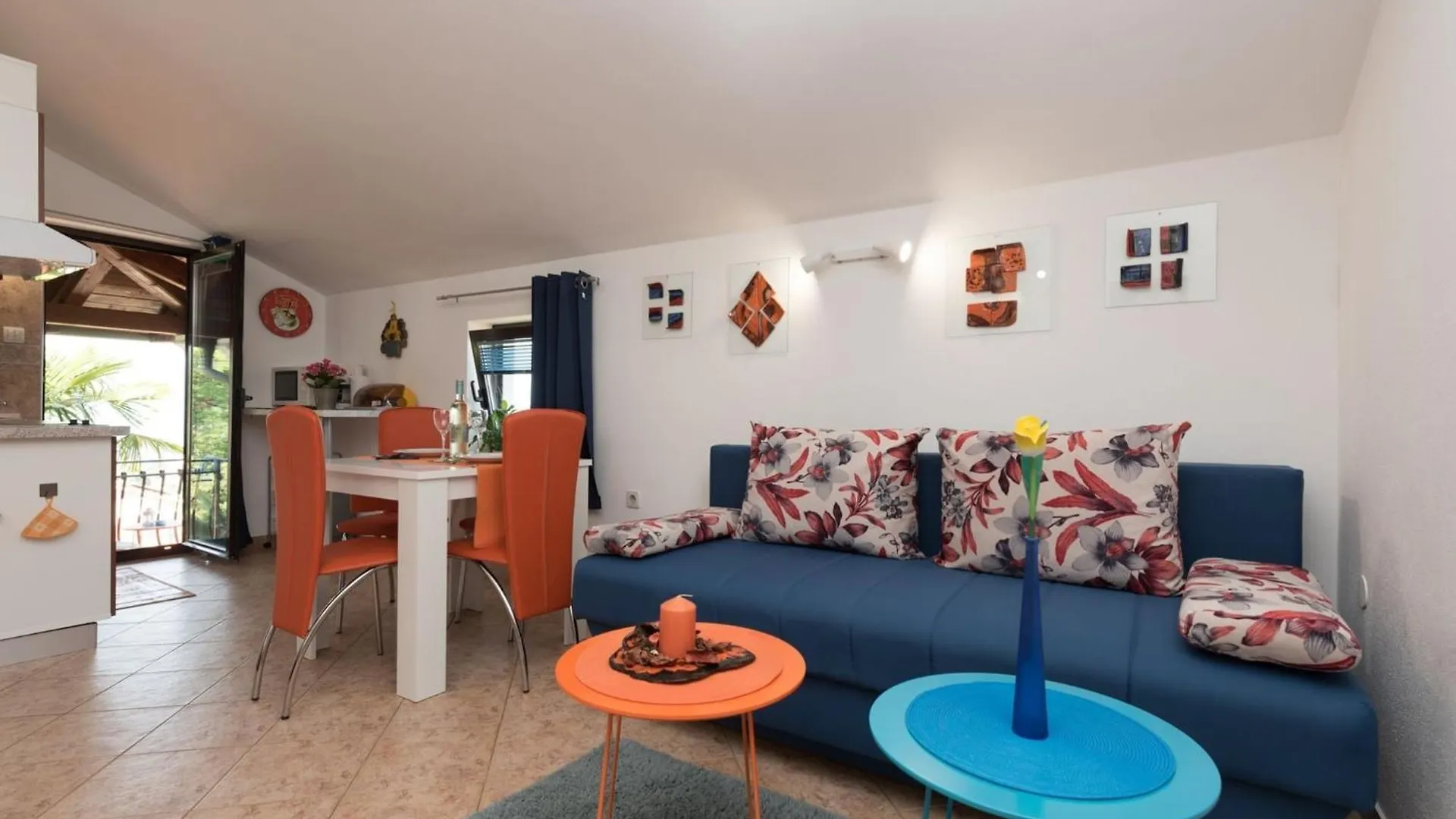 Stylish Lovran Sea View Apartments - One Bedroom Apartment With Terrace And Sea View