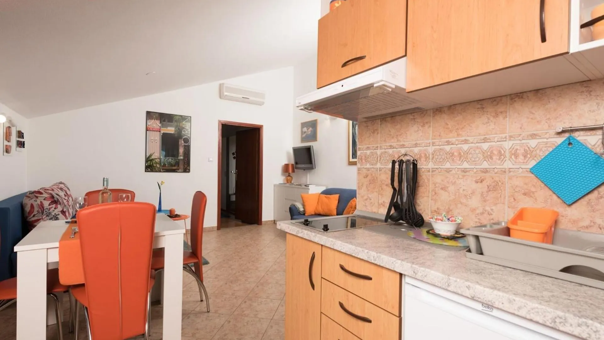 Stylish Lovran Sea View Apartments - One Bedroom Apartment With Terrace And Sea View 克罗地亚